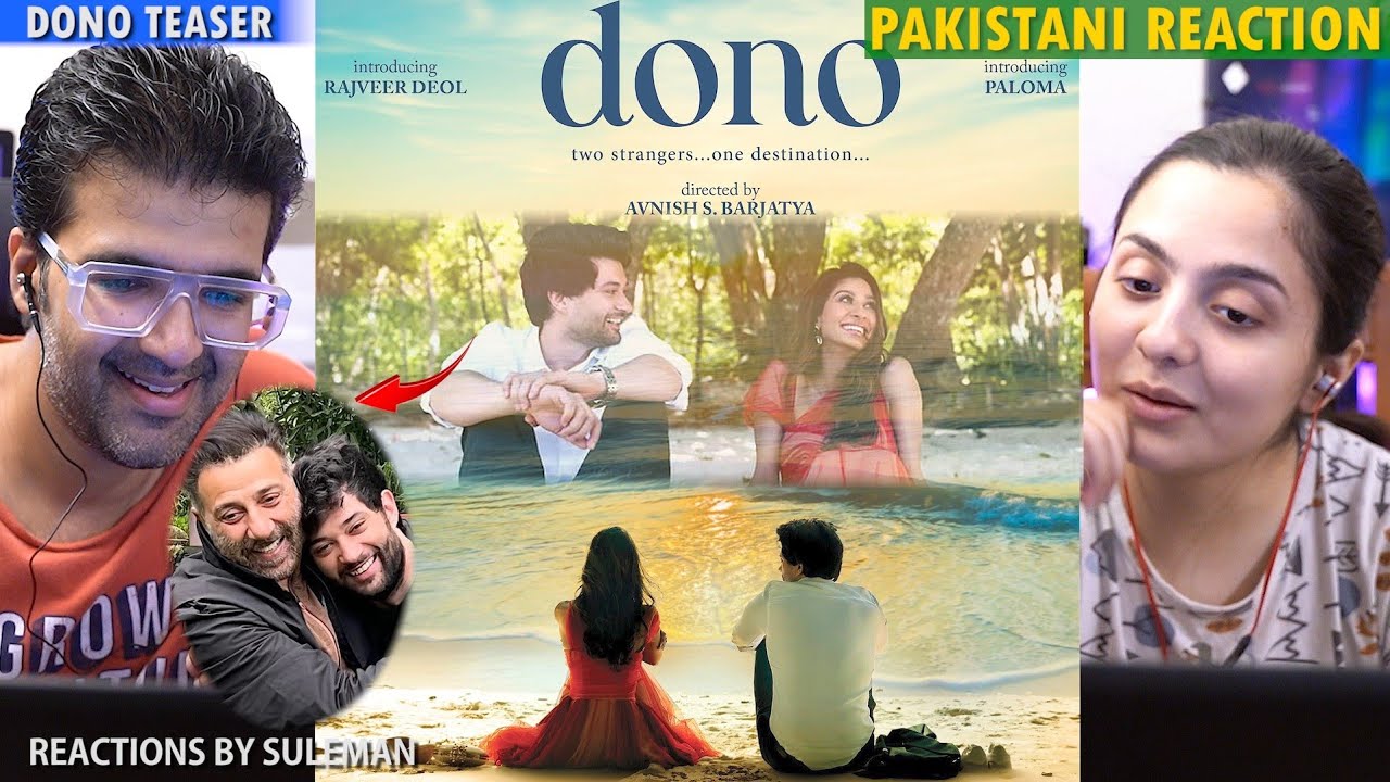 Pakistani Couple Reacts To Dono Teaser | Rajveer Deol | Paloma | Avnish S.Barjatya