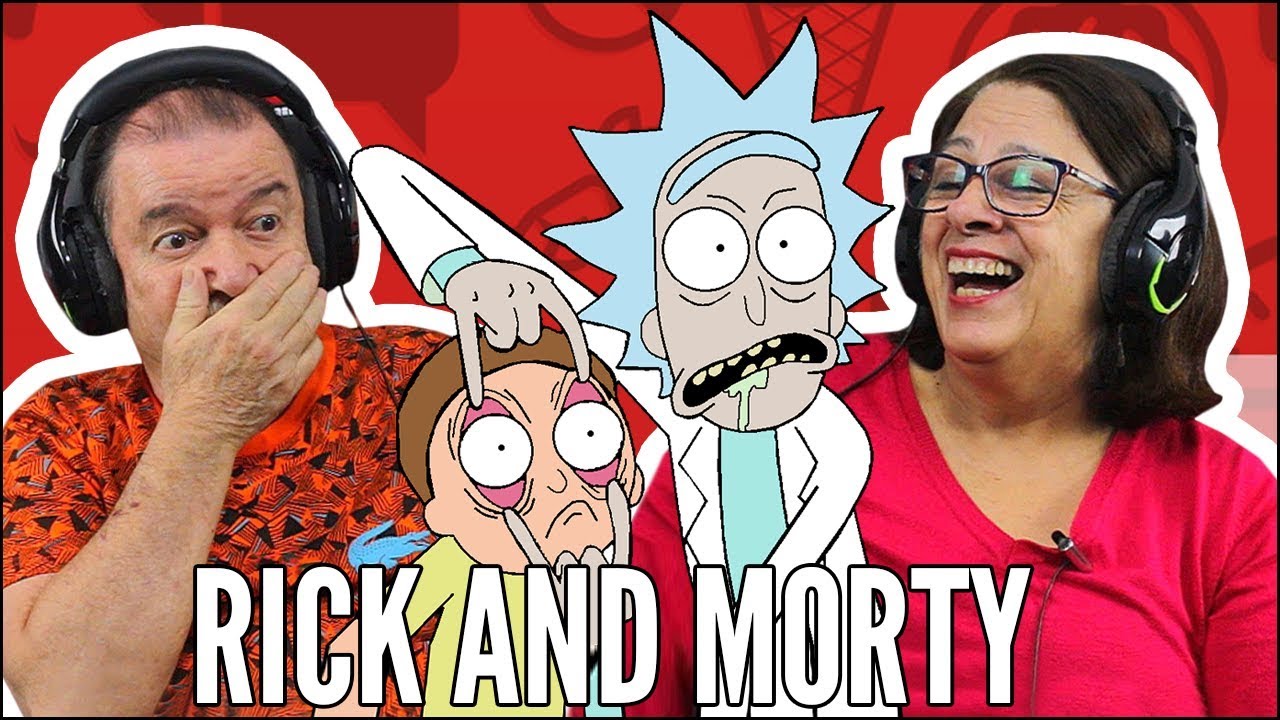 IDOSOS REAGEM A RICK AND MORTY