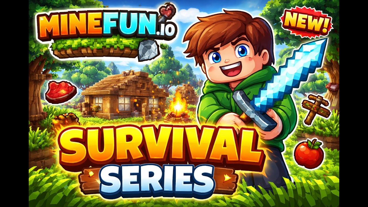 Minefun.io survival series part-1