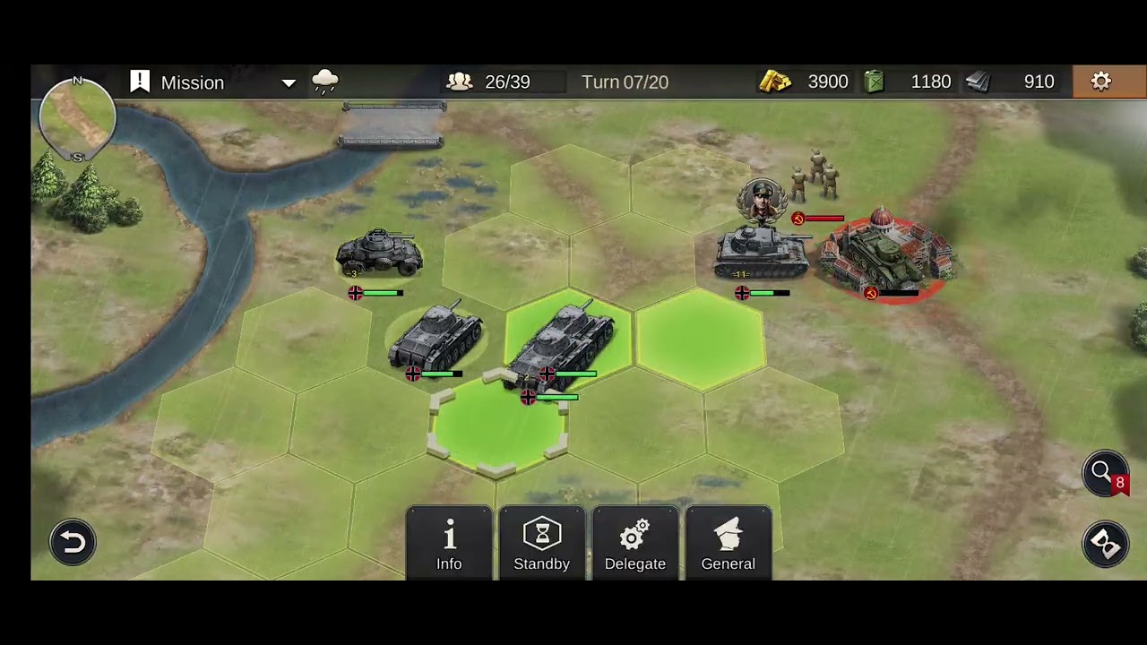 Пограничная война (в игре Strategy battle)