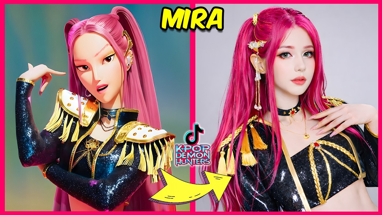LAS GUERRERAS K-POP en versión TikTok 💕~¡ADIVINA QUIÉN BAILA!🎶LAS GUERRERAS K-POP🔥Bobby😍Rumi💜Jinu
