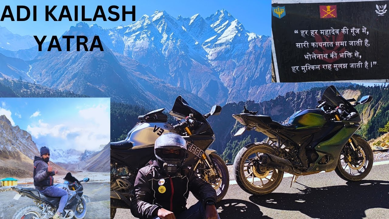 Delhi to Adi Kailash on Yamaha R15 | Journey To Heaven |HIMALAYAS INDIA Motorcycle Tour 2023 | Ep-01