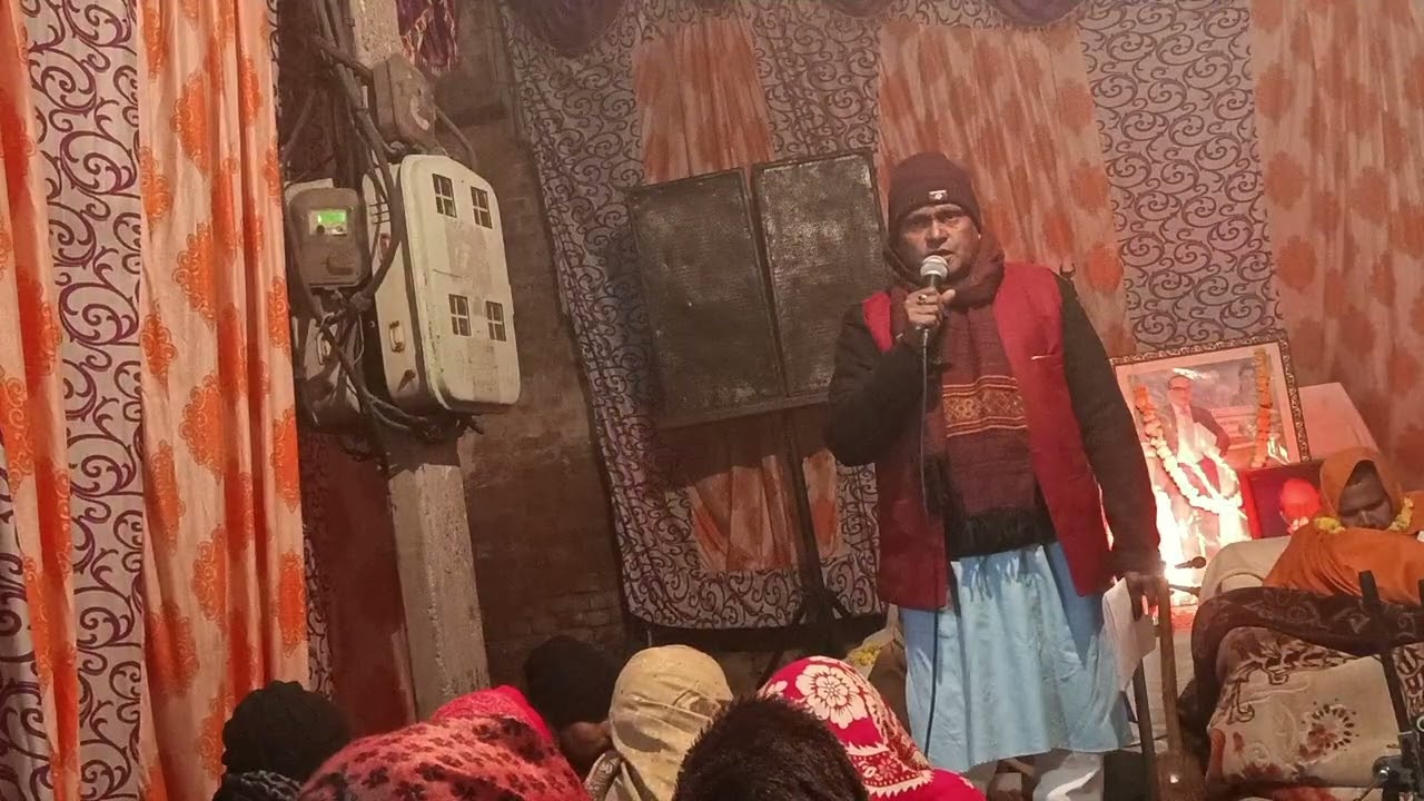 रविदास माहराज द्वारा किया गया सत्संग पसीना खूद गांव में 