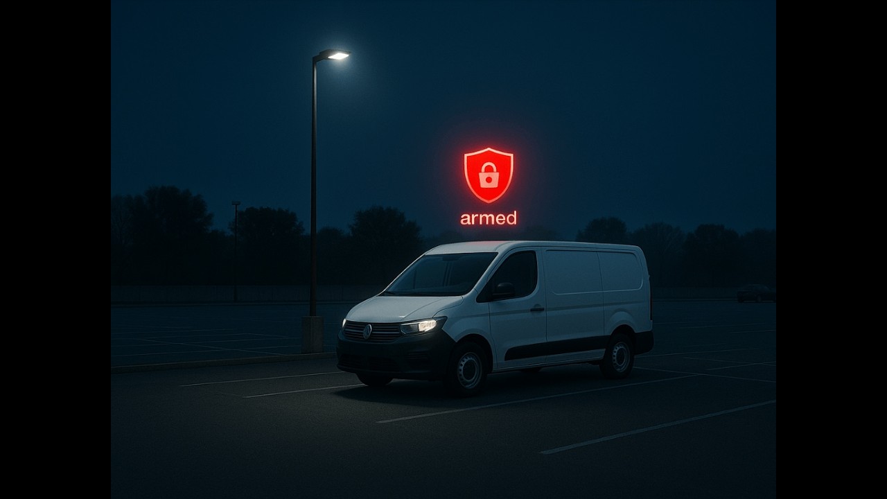 Uw bestelwagen in gevaar