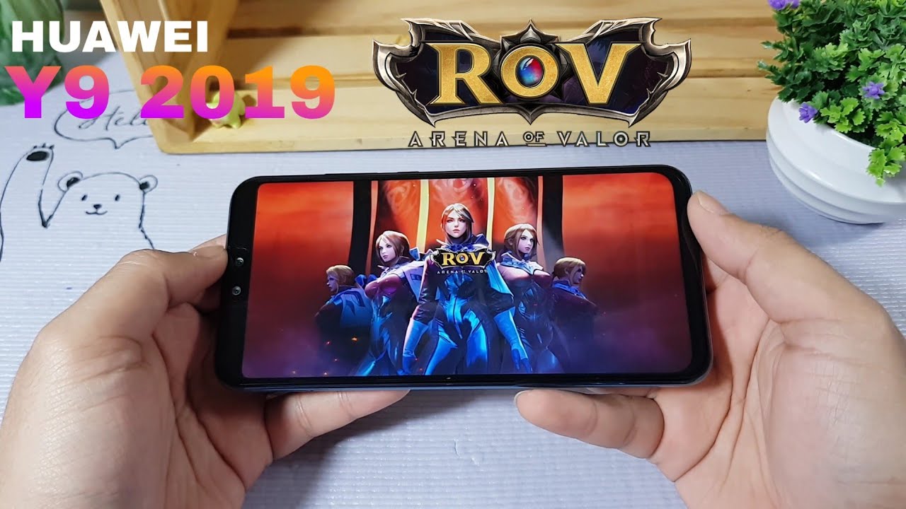 HUAWEI Y9 2019 ลองเล่นเกมส์ ROV