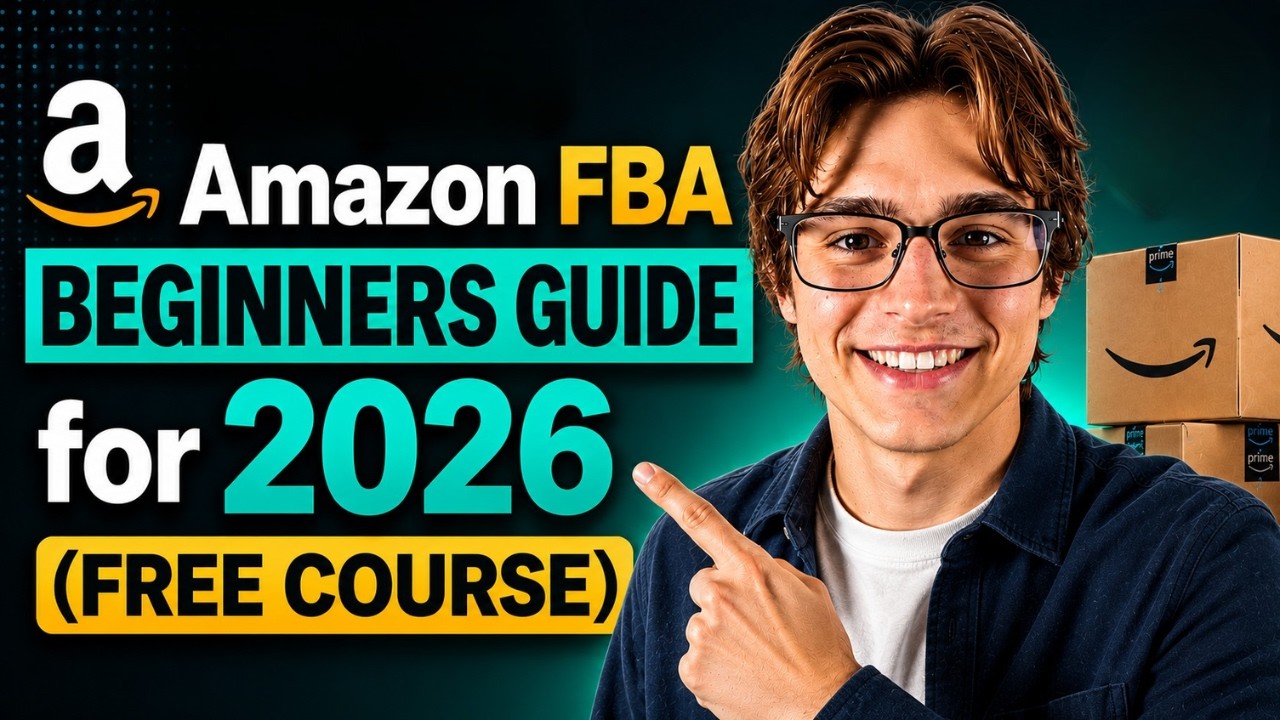Complete Amazon FBA Beginners Guide for 2026 (FREE COURSE)