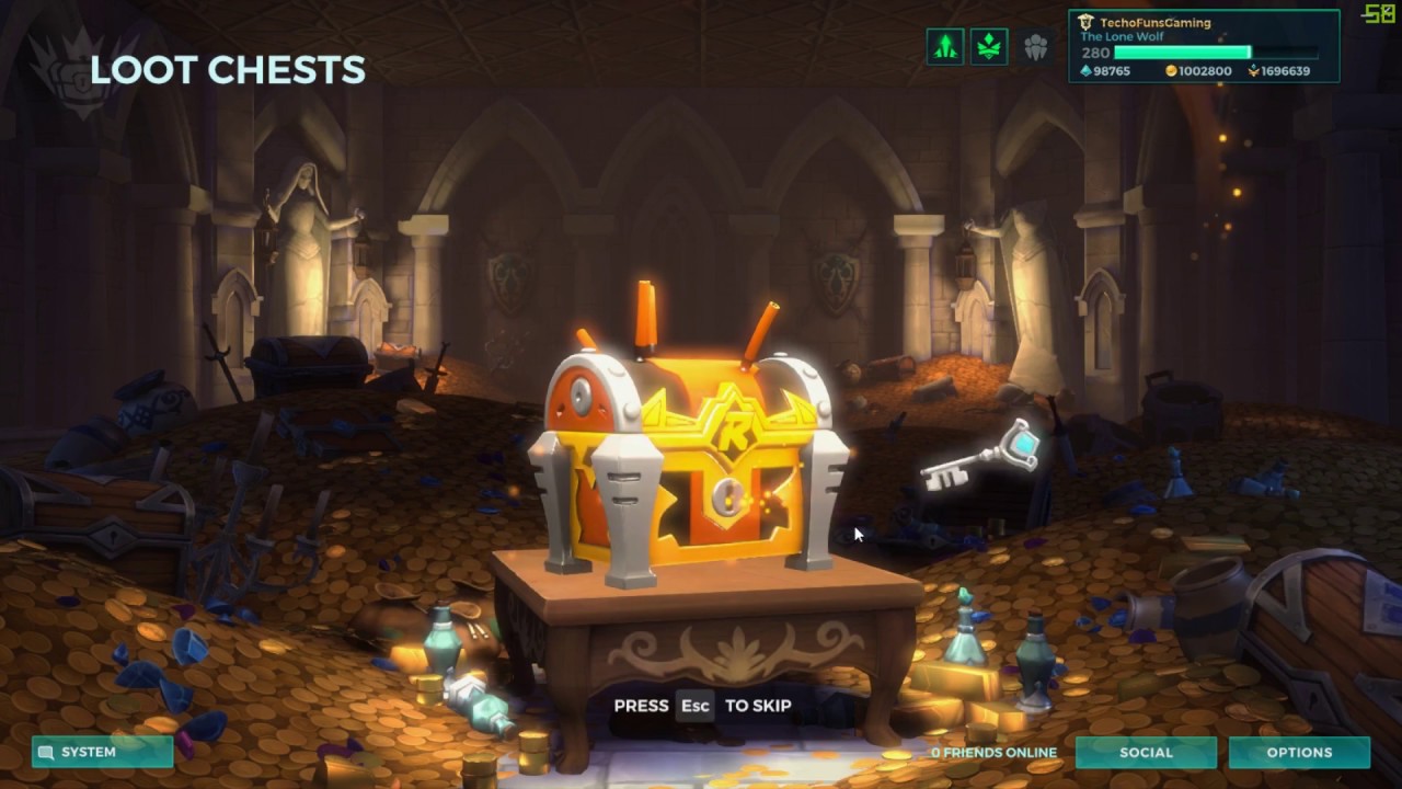 Paladins OB Patch 66 - Opening New Rekt Chest All Items