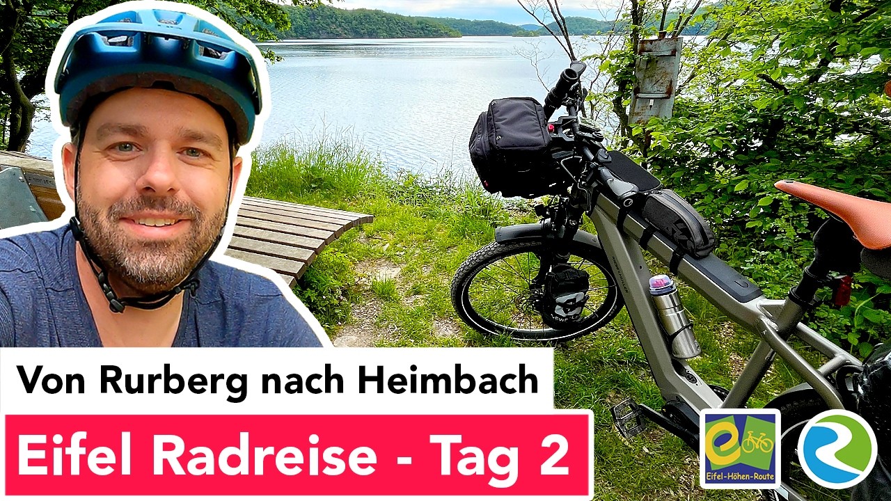 Eifel Radreise - Tag 2 | Von Rurberg nach Heimbach | Radeln im Nationalpark Eifel