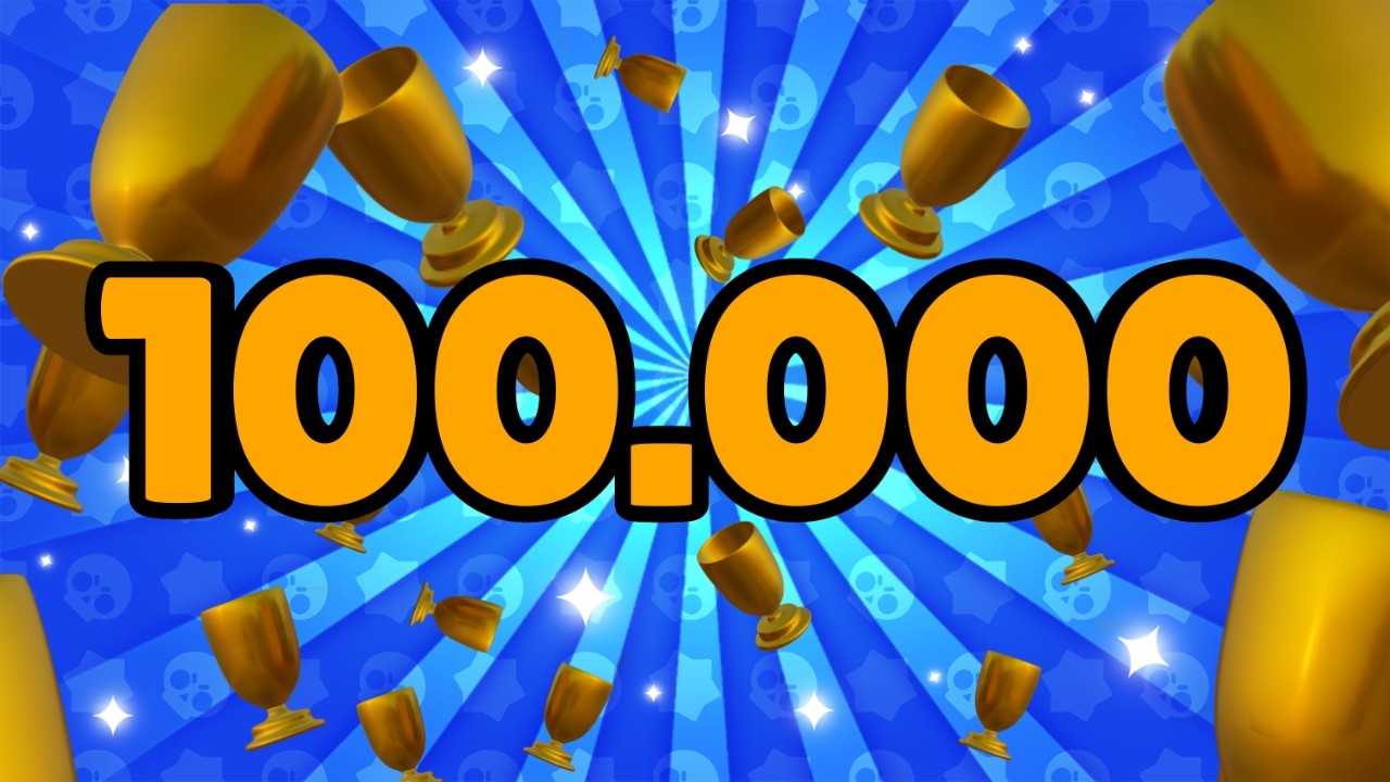 SUBO a las 100.000 COPAS en BRAWL STARS