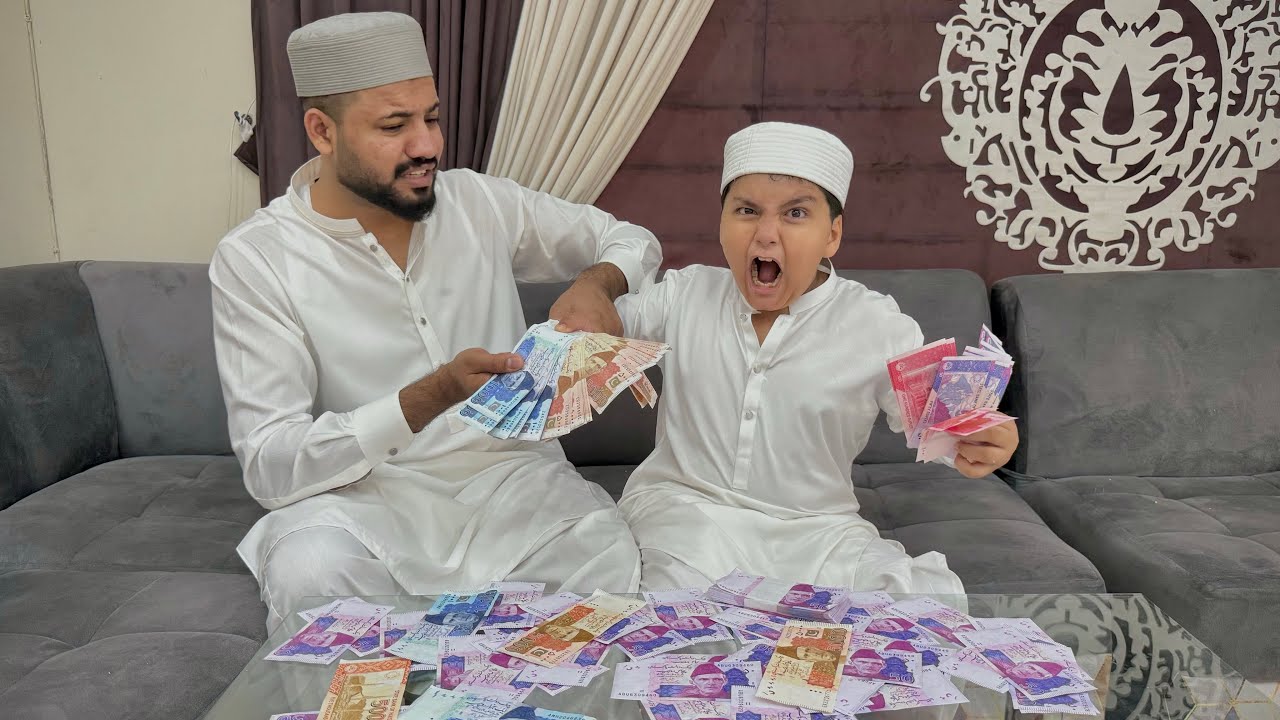 EID FIRST DAY 😱 || ALI NY ANAS BHAI KO LOOT LEYA 😳 || 3 LAKH EIDI LE LI 😳 ||