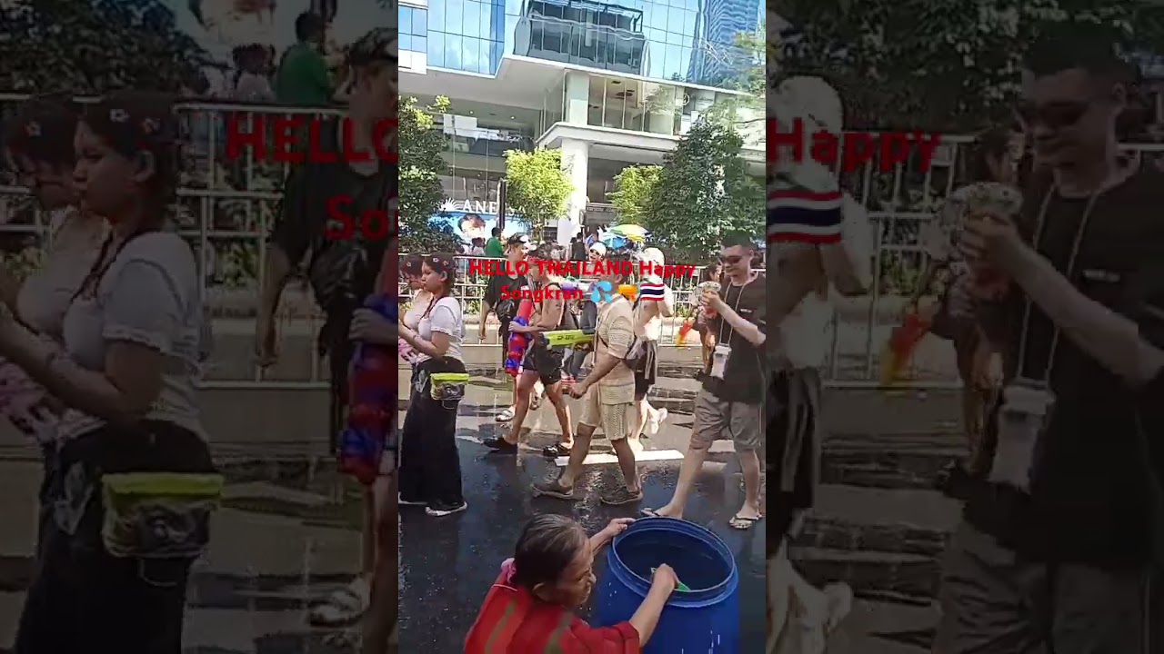 HELLO THAILAND Happy Songkran 💦🔫🇹🇭
