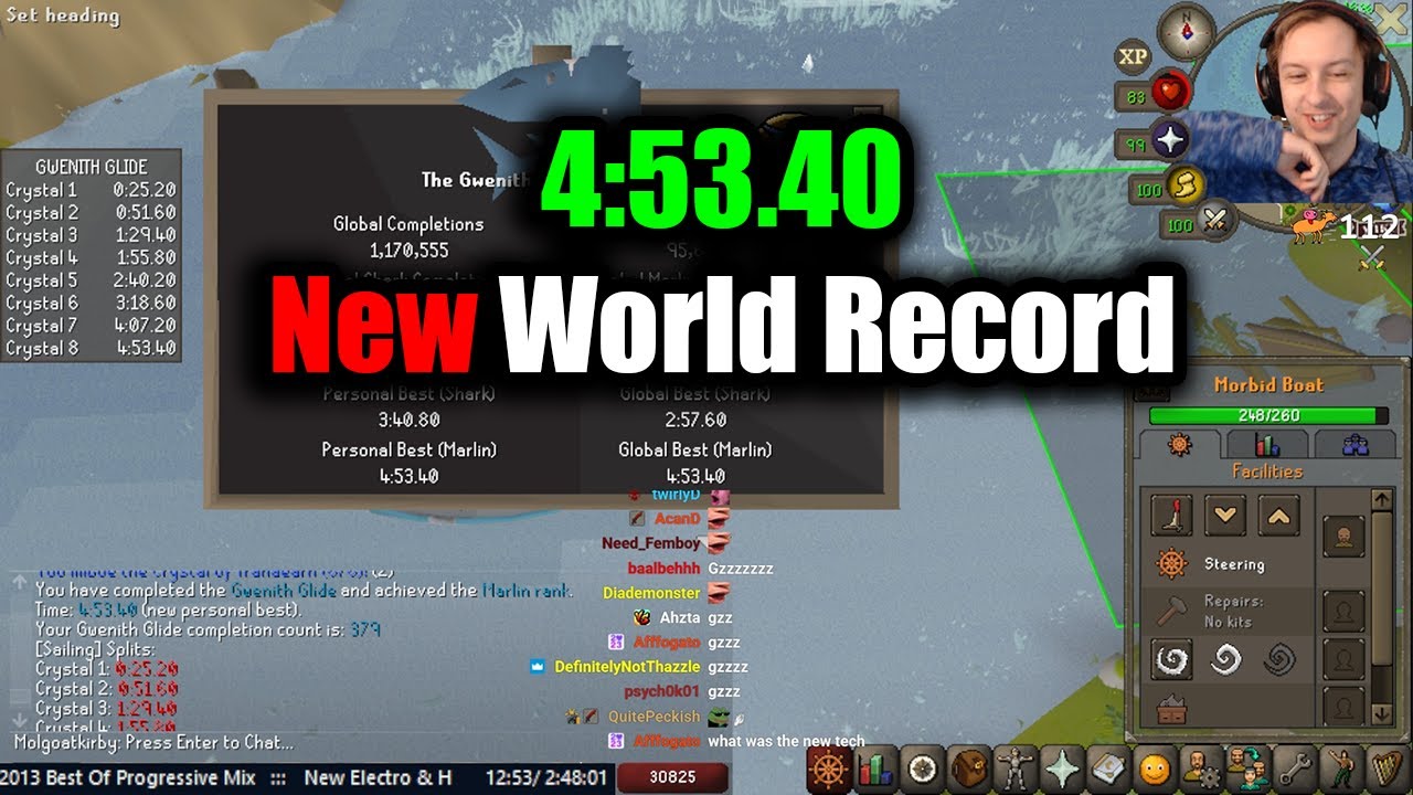 Wheat Glide Marlin 4:53.40 WR - [ПРЕДЫДУЩИЙ]