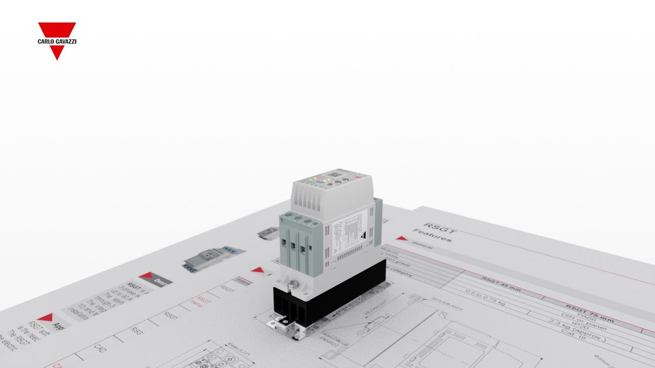RSGT series - Self-learning soft starters for induction motors