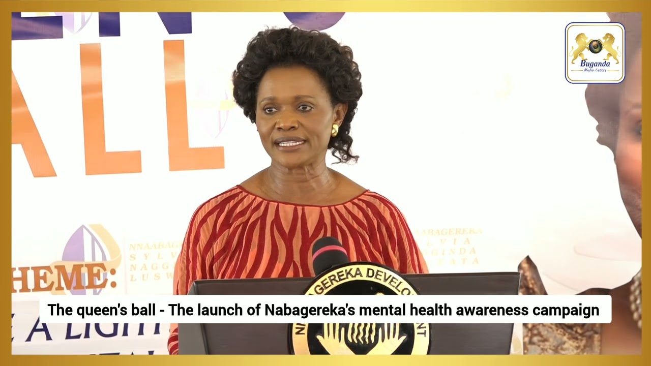 The launch of Nabagereka's mental health awareness campaign #nabagereka #bugandakingdom