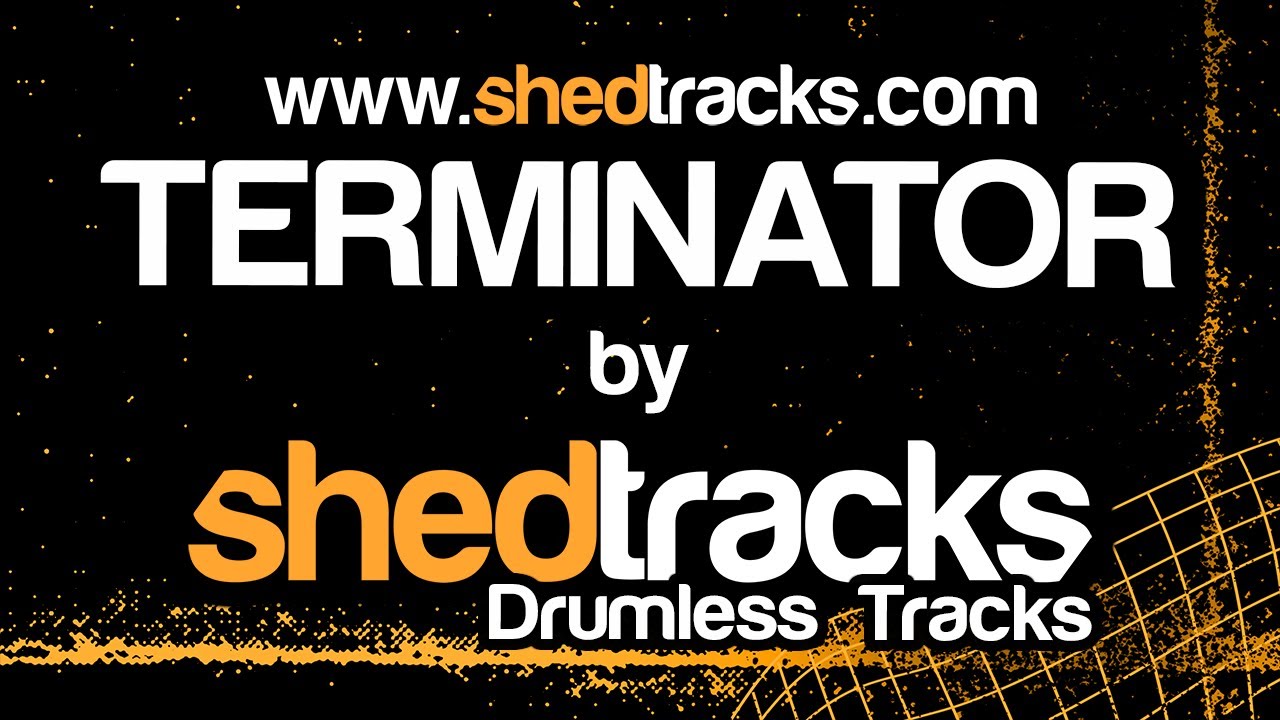 TERMINATOR | Free Hip Hop Drumless Backing Track | Shedtracks.com | Hip Hop & Rock