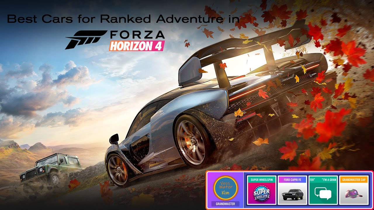 Best Cars for Ranked Adventure in Forza Horizon 4