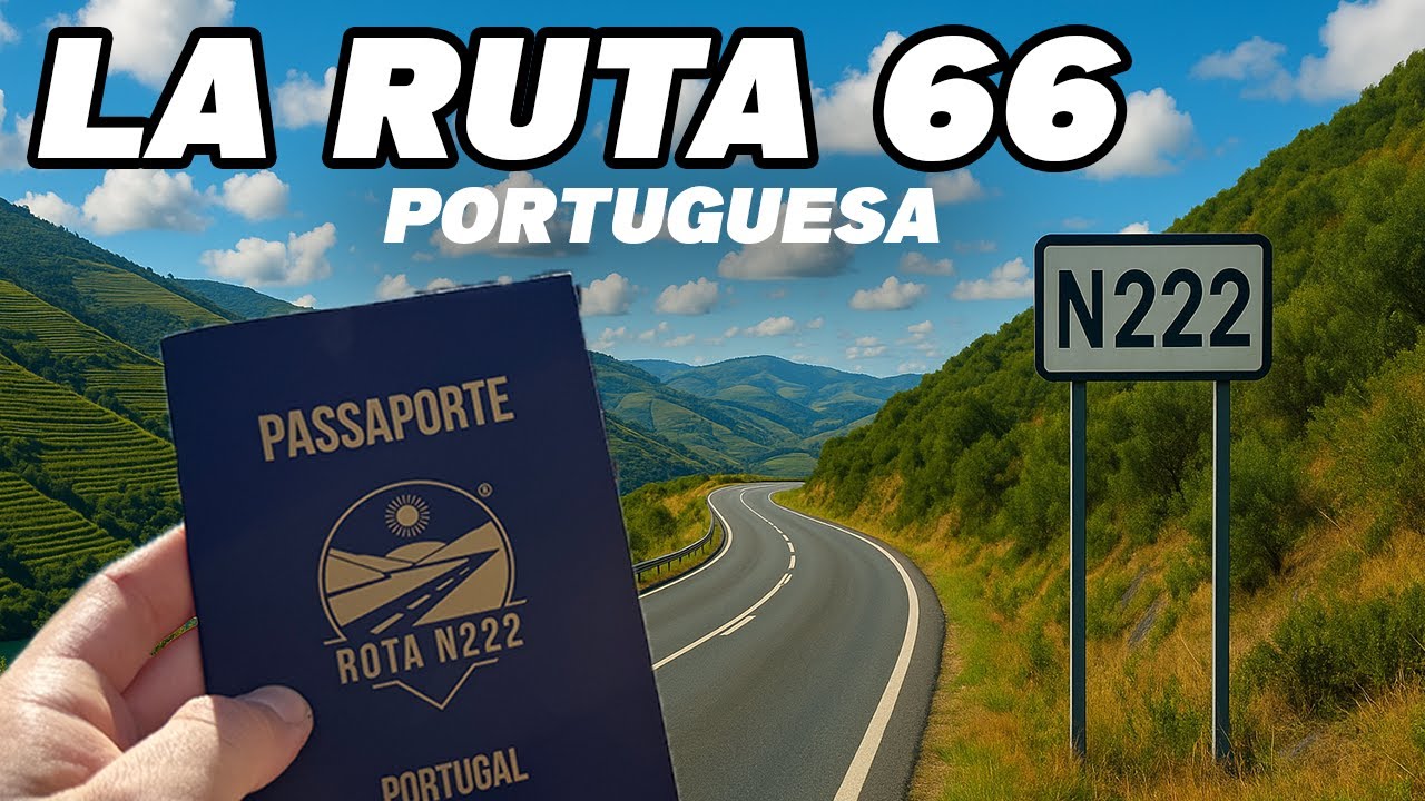 Nacional 222, a ruta 66 Portuguesa - Viaje en Moto