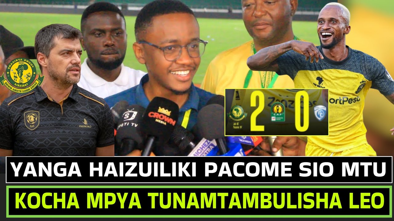 ALLY KAMWE:APAGAWA YANGA KUFUZU HATUA YA MAKUNDI, YANGA HII HAIZUILIKI, TUNAMTAMBULISHA KOCHA MPYA.