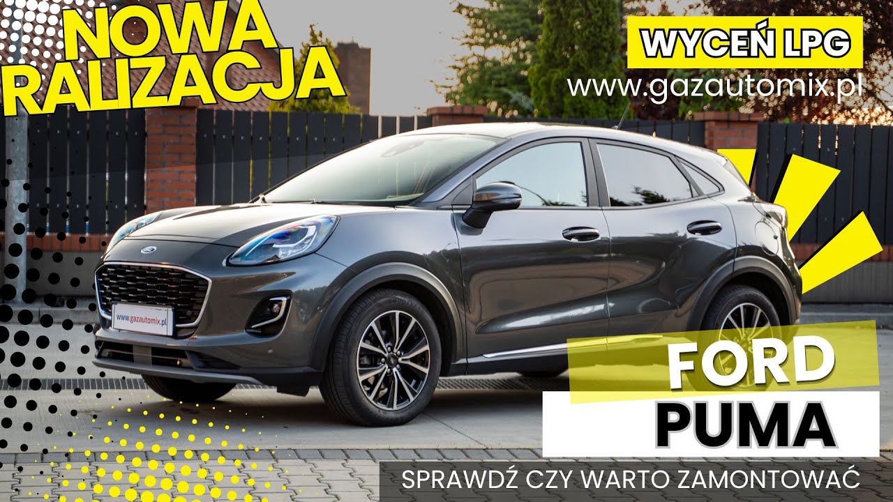 Ford Puma 2021 z instalacją LPG &ndash; wynik zaskakuje!