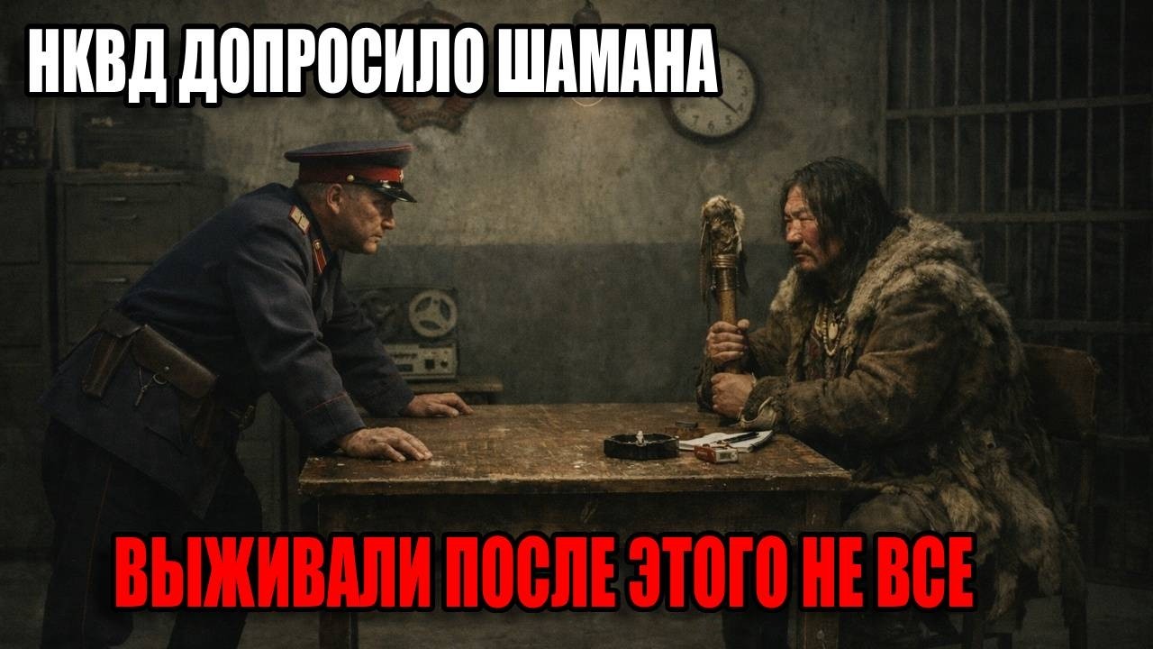 ШАМАН ПОПАЛ НА ДОПРОС НКВД: ПОСЛЕ ДОПРОСА НЕ ВСЕ ВЫЖИВАЛИ.