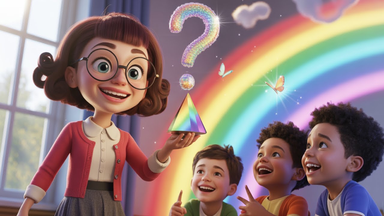 How Does a Rainbow Happen? 🌈 |Fun Rainbow Facts for Kids