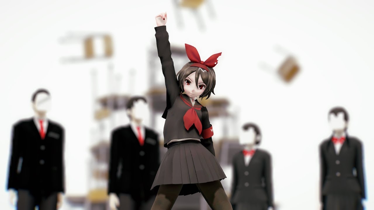 【MMD】The Lost One's Weeping / ロストワンの号哭【TDA Rin Astray】