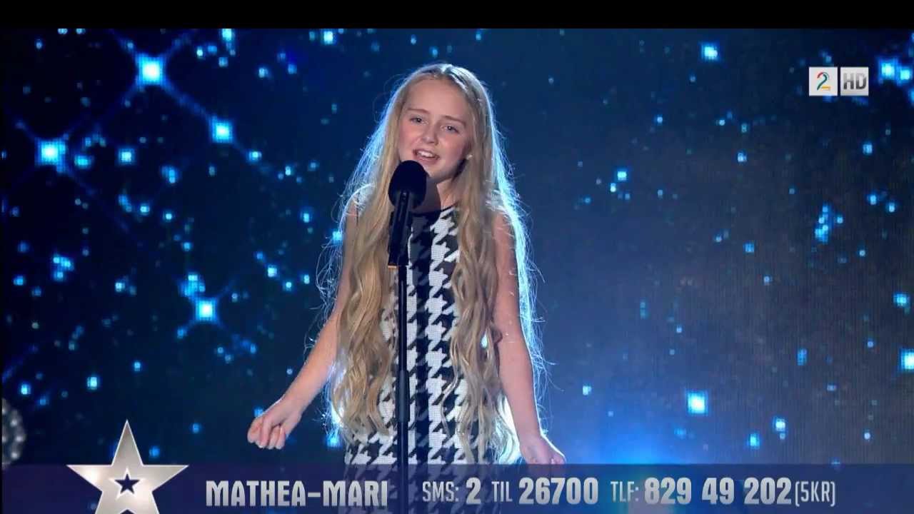 Norske Talenter/Norways Got Talent 2012, Semifinal, Mathea-Mari