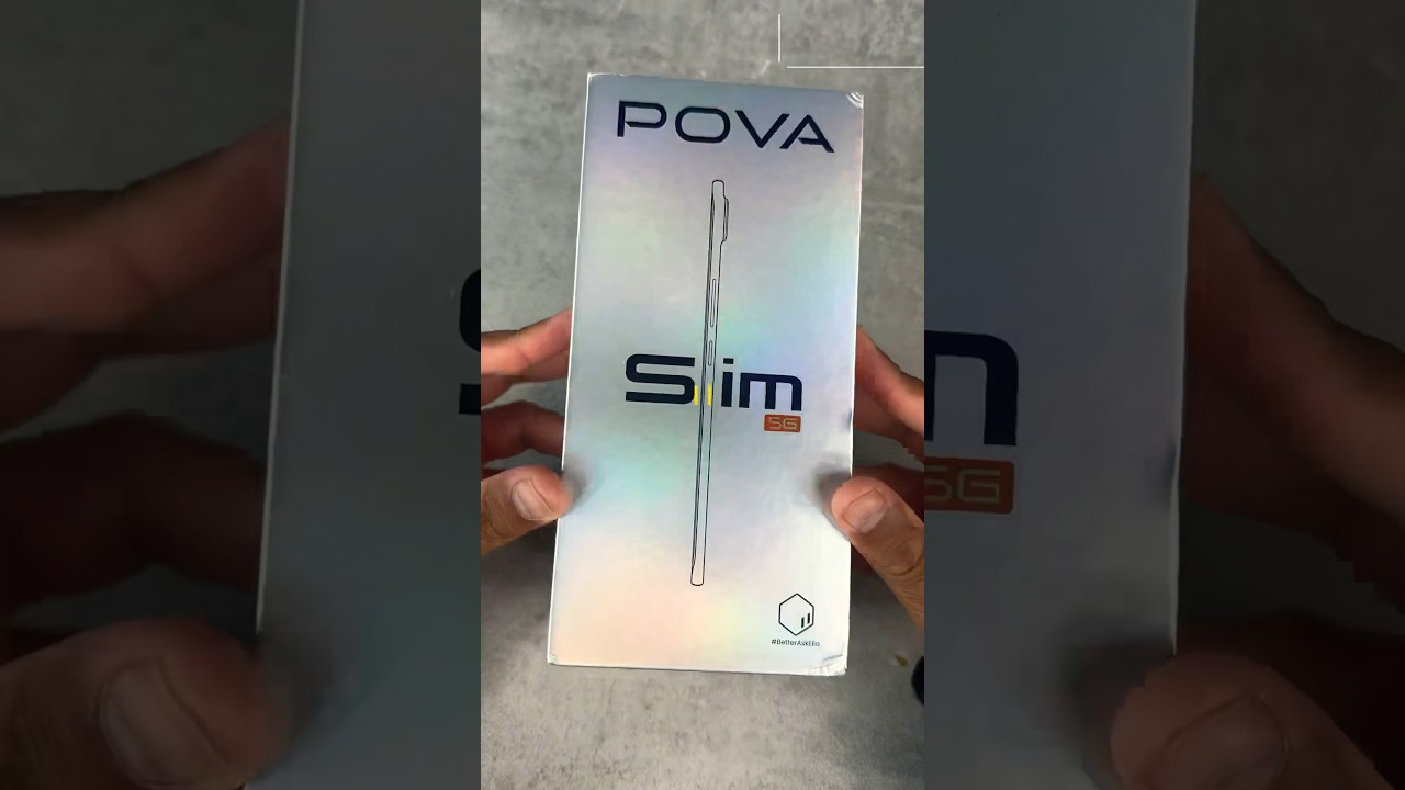 Tecno Pova Slim 5g: Unboxing! #shorts #tecnopovaslim #allsortzz