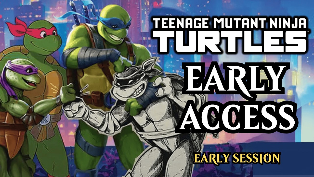 Teenage Mutant Ninja Turtles (TMNT) Early Access | MTG Arena Standard (Late Session)