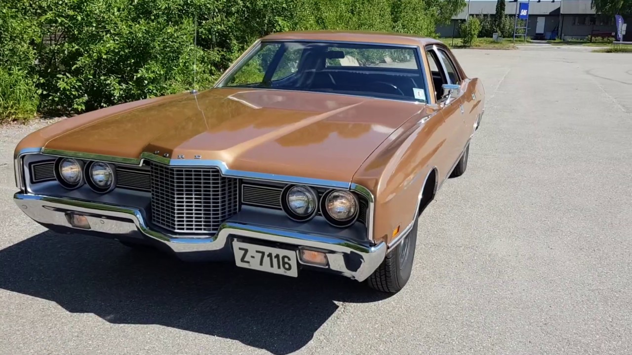 1971 Ford Galaxie 500 sdn, unrestored survivor