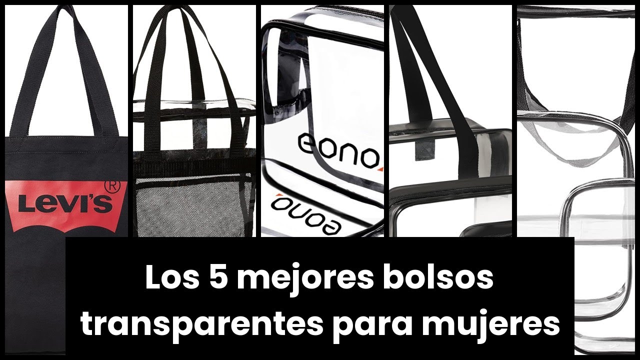 【Bolso transparente mujer】Los 5 mejores bolsos transparentes para mujeres