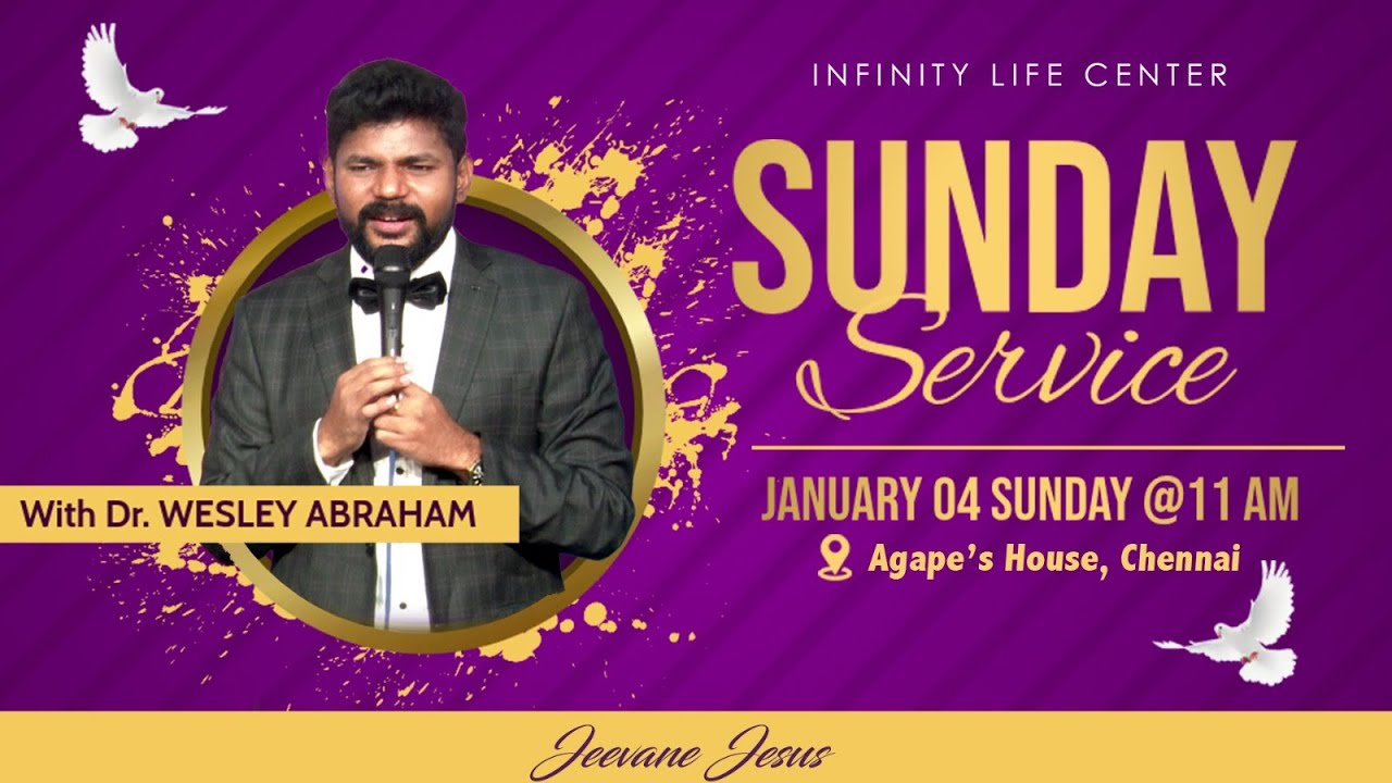 🔴LIVE - ILC SUNDAY SERVICE | ஞாயிறு ஆராதனை | CHENNAI | - 04 Jan 2026 #ilc