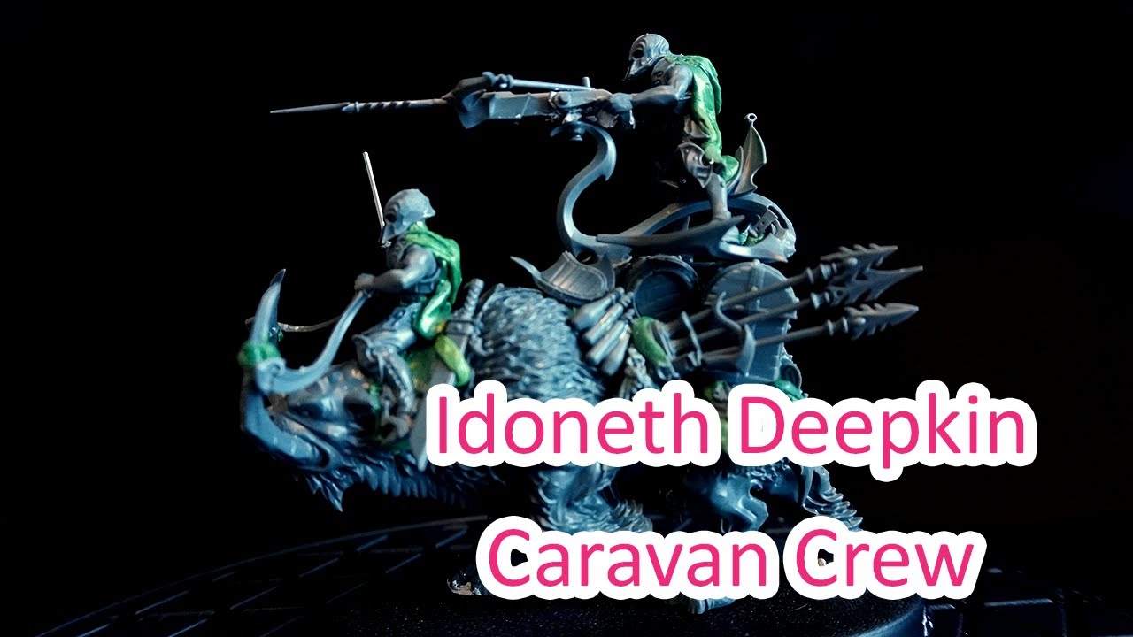 Worldbuilding with Miniatures - Idoneth Deepkin