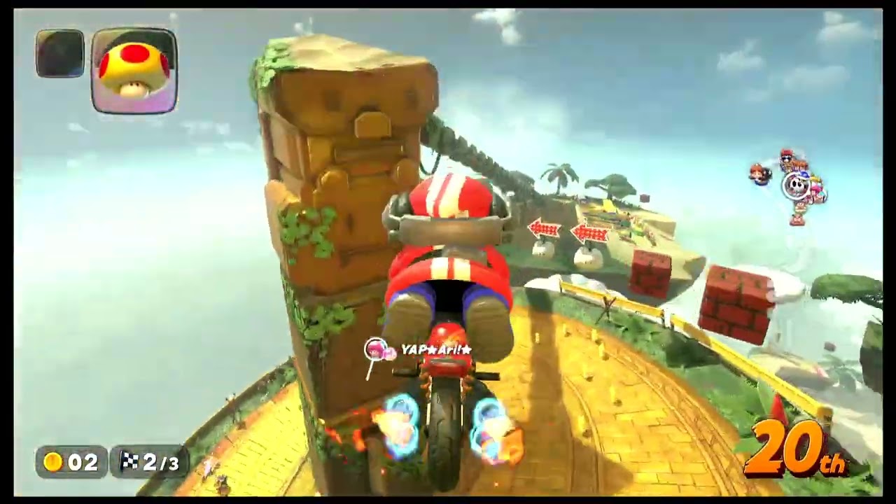 Getting cooked and crashing out - Playing Mario Kart World Badly
