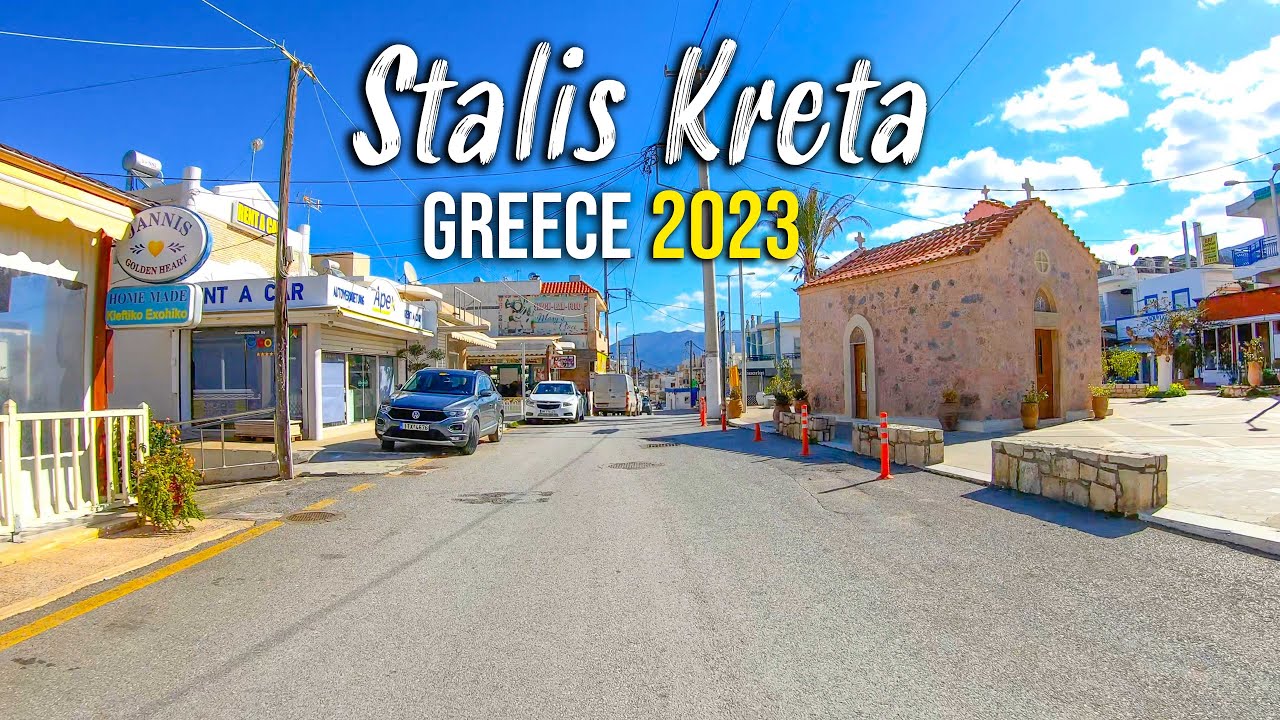 Driving Tour of Stalis: Kreta Greece 2023
