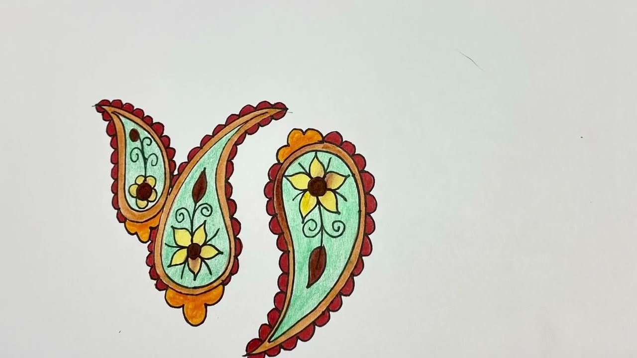 How to Draw Paisley Patterns