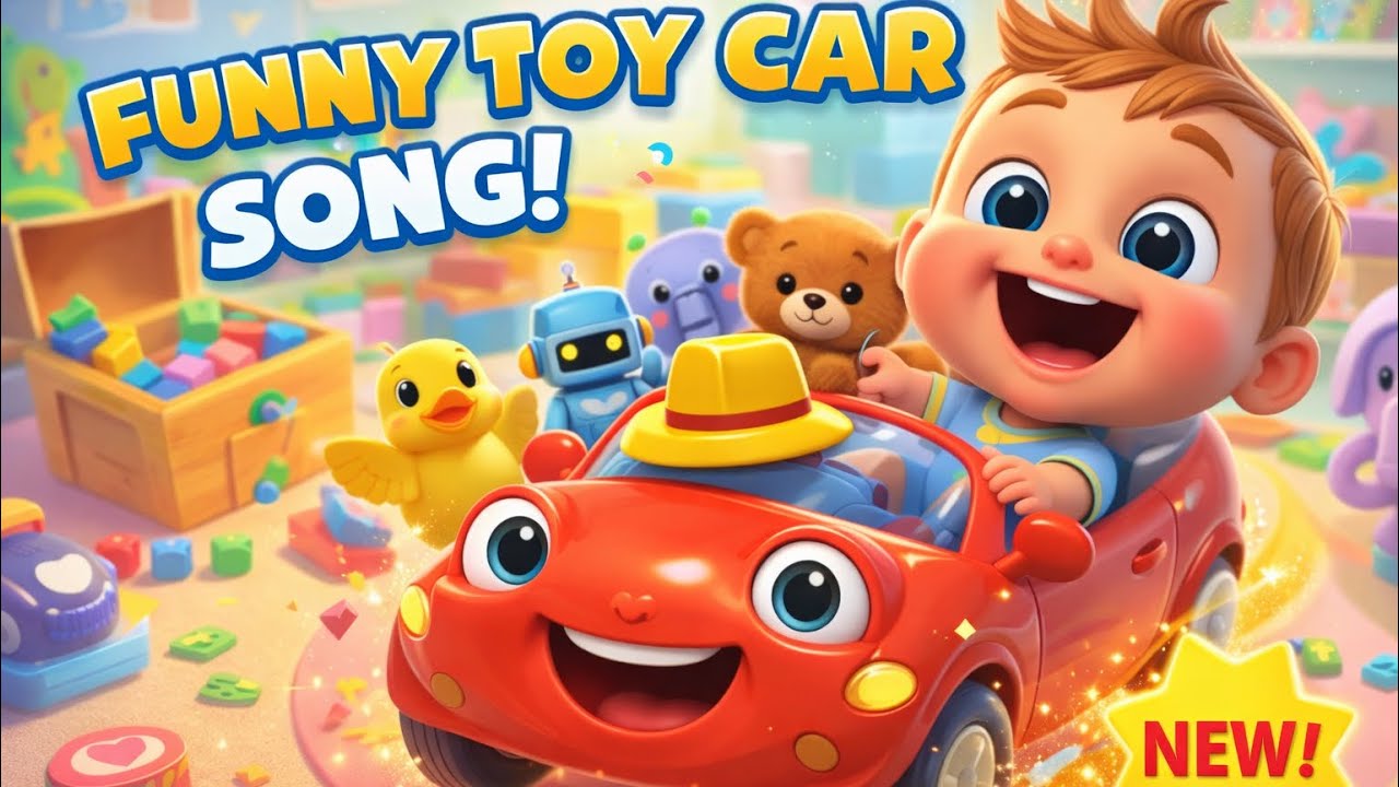 Funny Toy Car Song 🚗😂 | Baby Benny Kids Cartoon | Nursery Rhymes for Babies