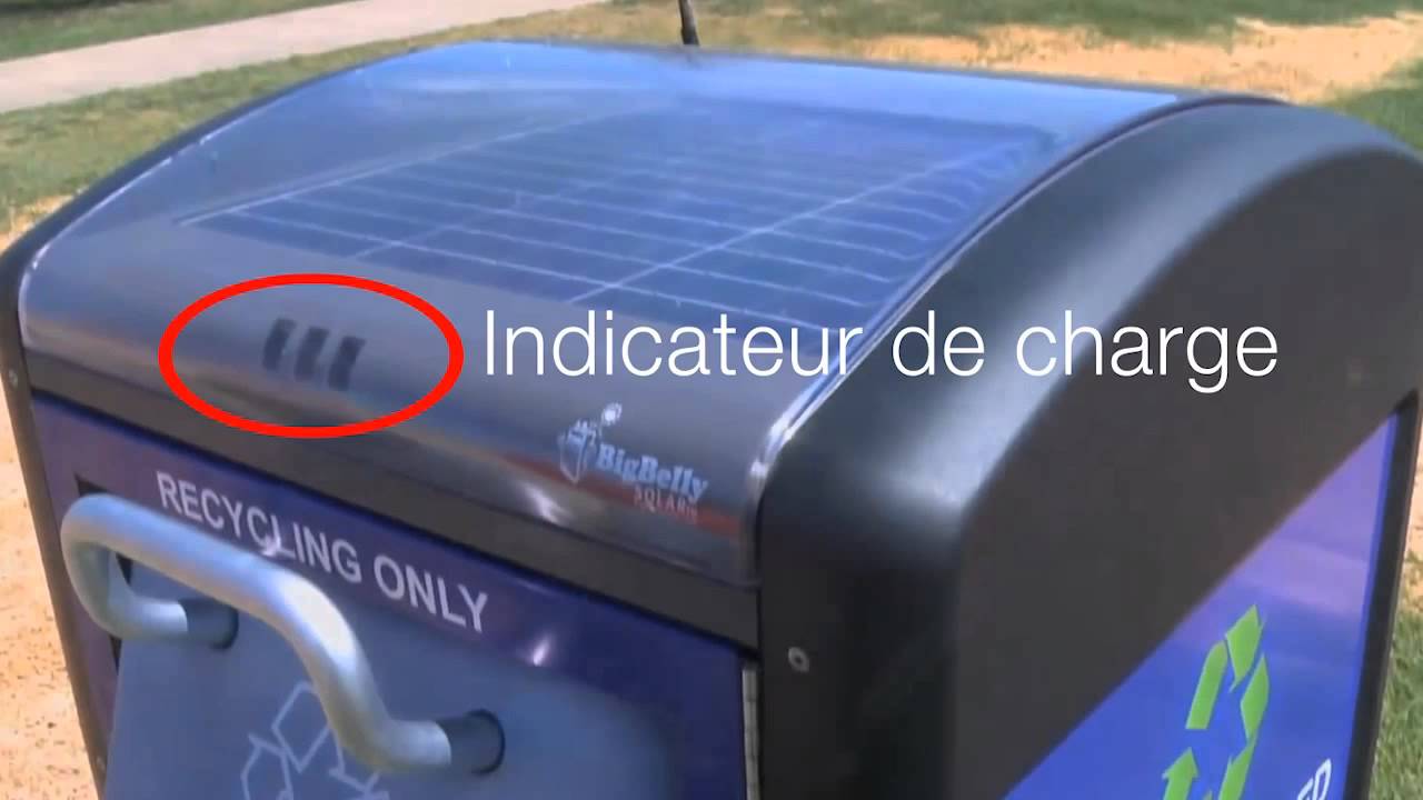 La corbeille à compaction solaire