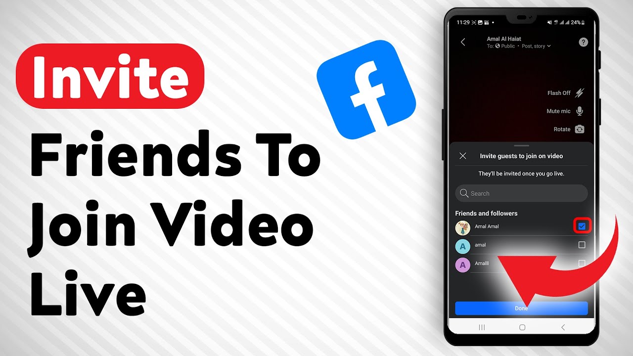 How To Invite Friends To Join Video live on Facebook - Full Guide
