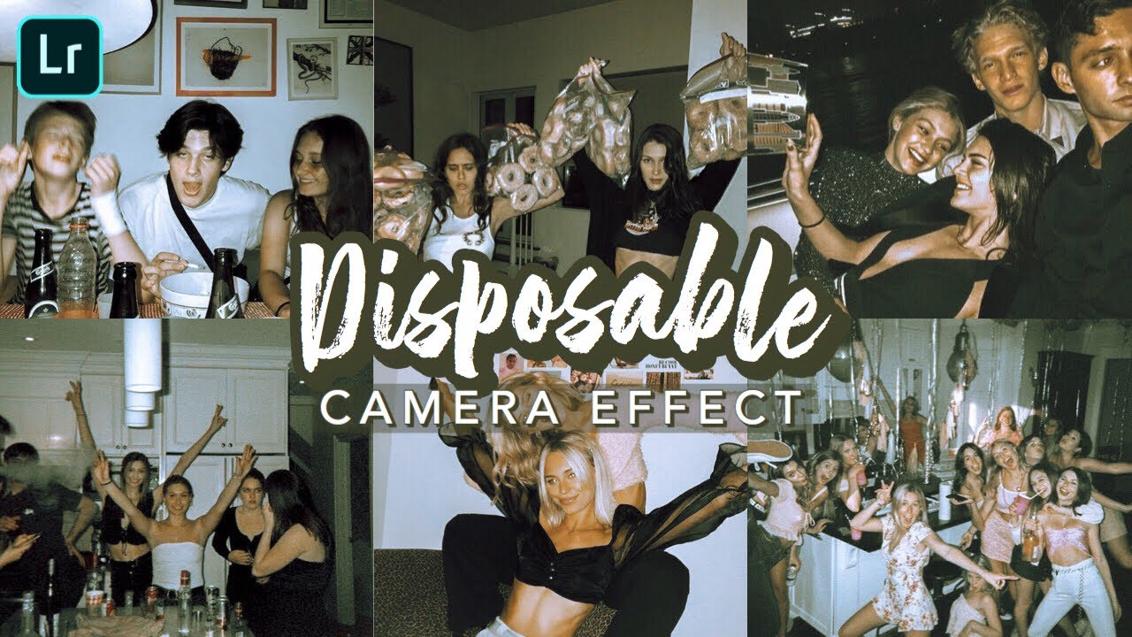Disposable Camera Effect | Lightroom Mobile Preset Tutorials Free DNG | Lightroom Preset