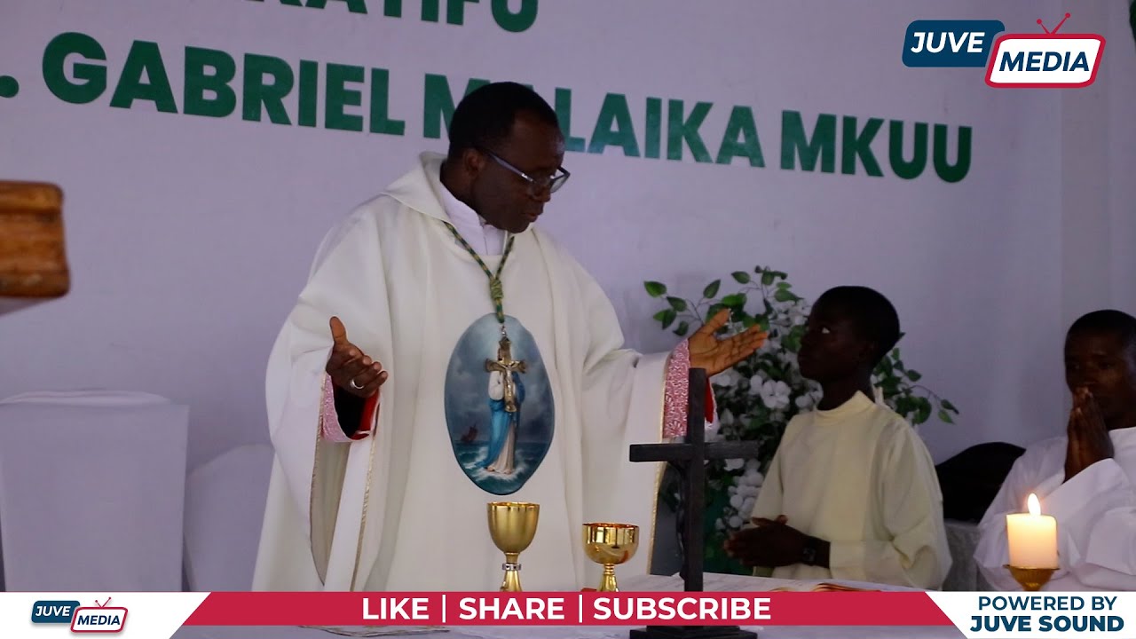 MISA TAKATIFU KATIKA JUMUIYA YA MT GABRIEL MALAIKA MKUU PAROKIA YA MT PETRO CLAVER MLIMWA C
