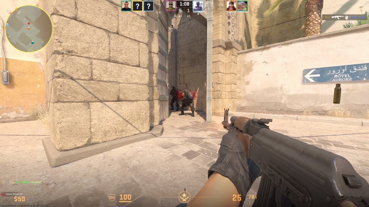CS2 competitive gameplay 1440p60 - No Commentary