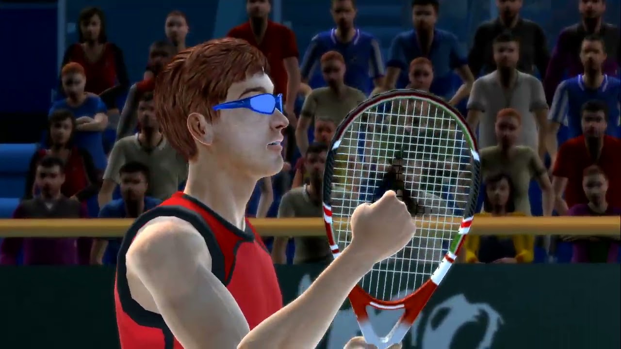 【PS3】Virtua Tennis 2009 　プラチナトロフィー取得記念　 トーナメント（シングルス・ダブルス）／　Platinum trophy