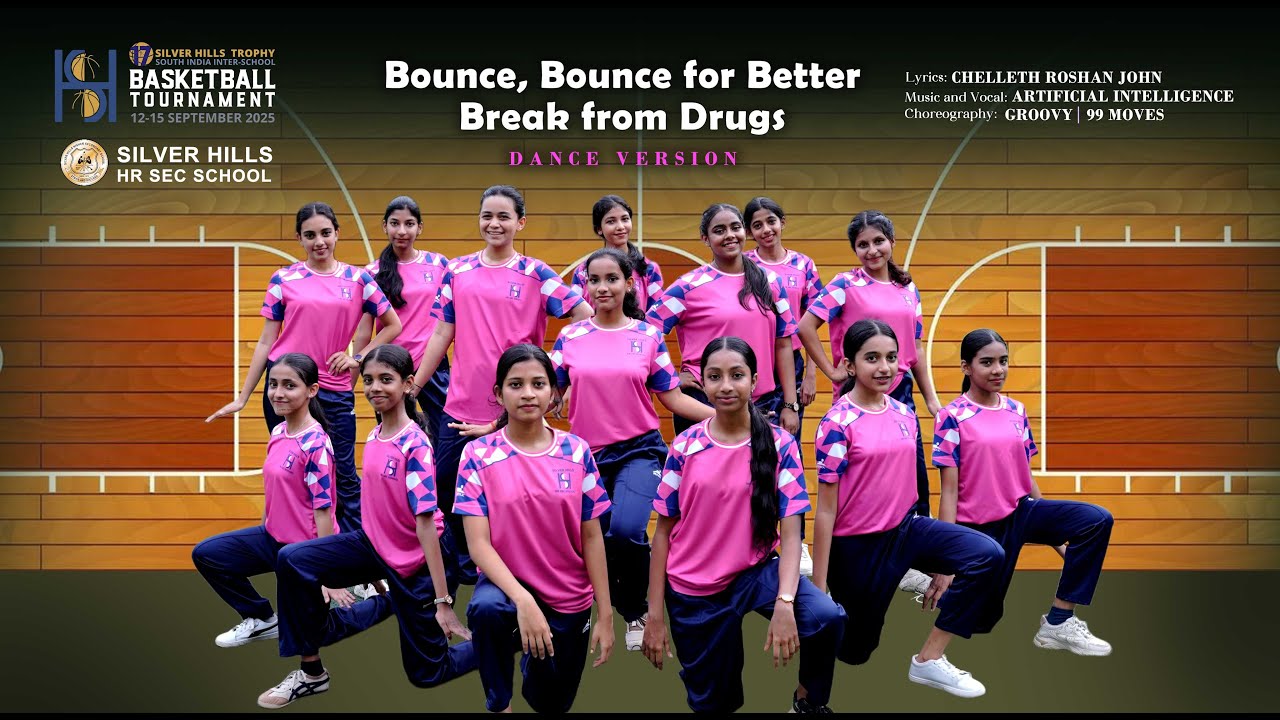Bounce for Better l Silver Hills Trophy Theme Dance l Roshan John l 99 Moves l Silver Hills HSS