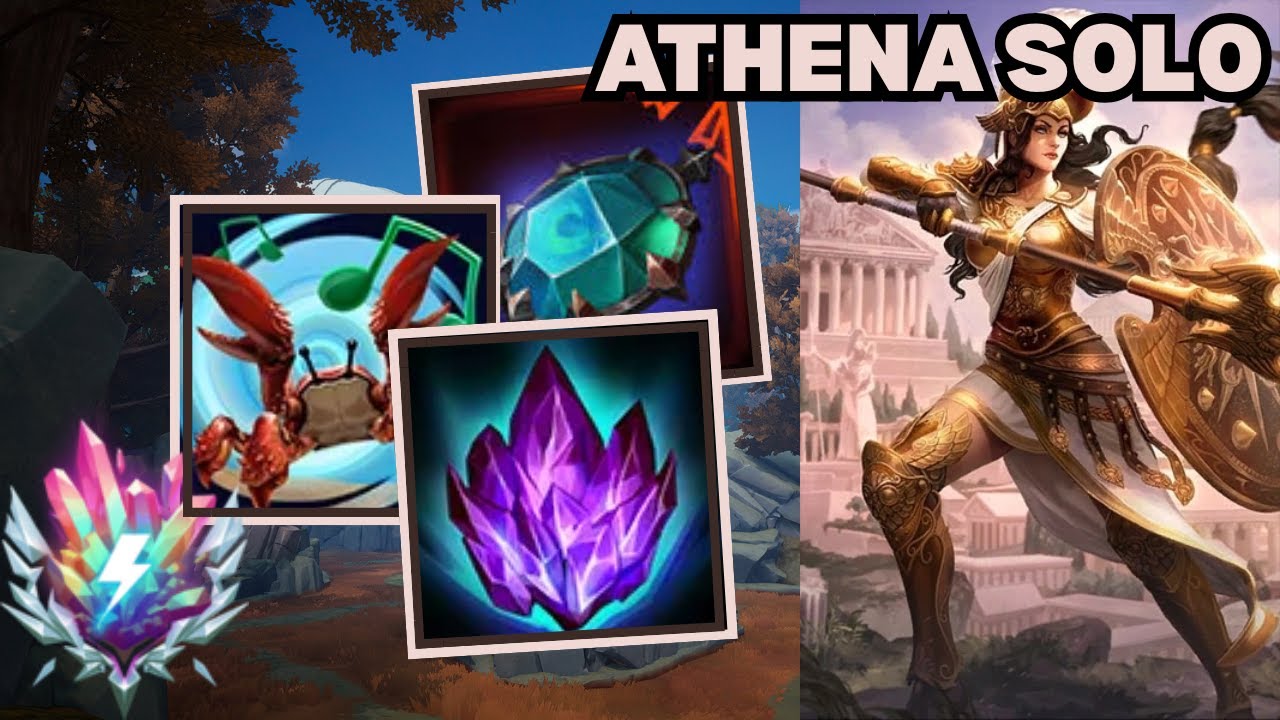 The Perfect Team!!! - Athena Solo Deity Smite 2 Gameplay