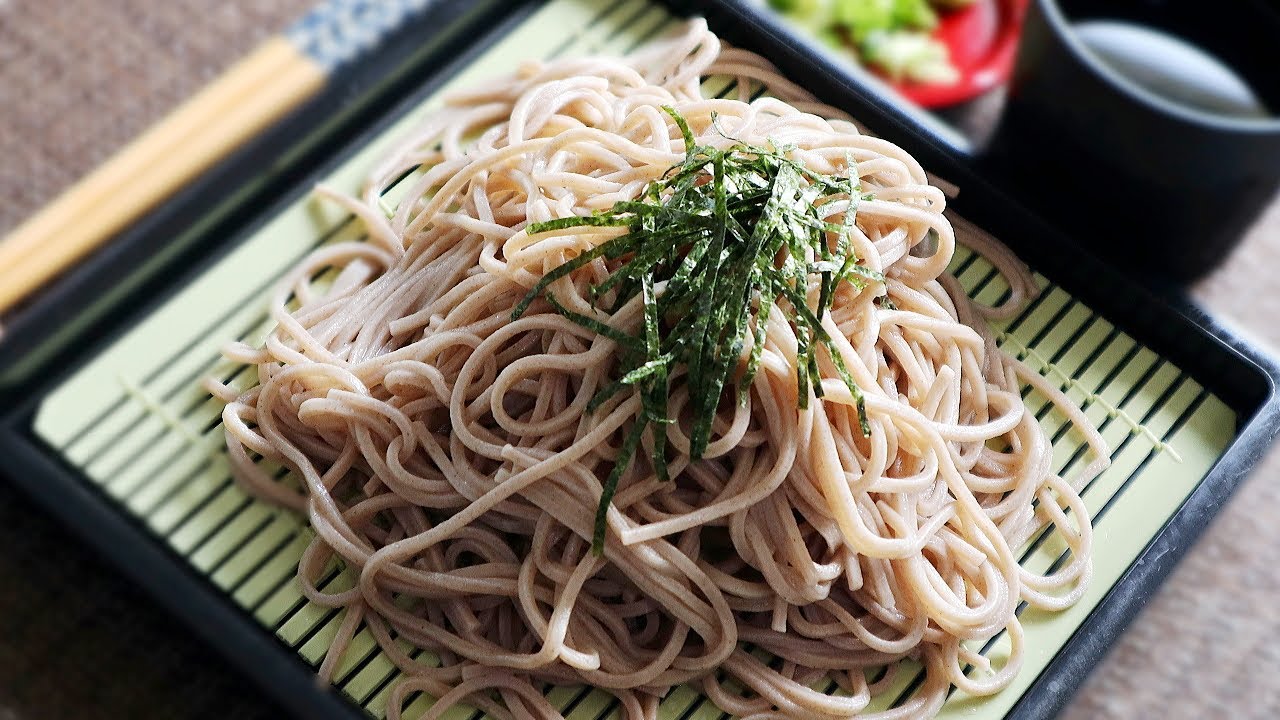 Zaru Soba and Dipping Sauce Recipe. (Cold Buckwheat noodles)ざるそば&めんつゆレシピ(作り方)Mentsuyu,Lunch,Dinner