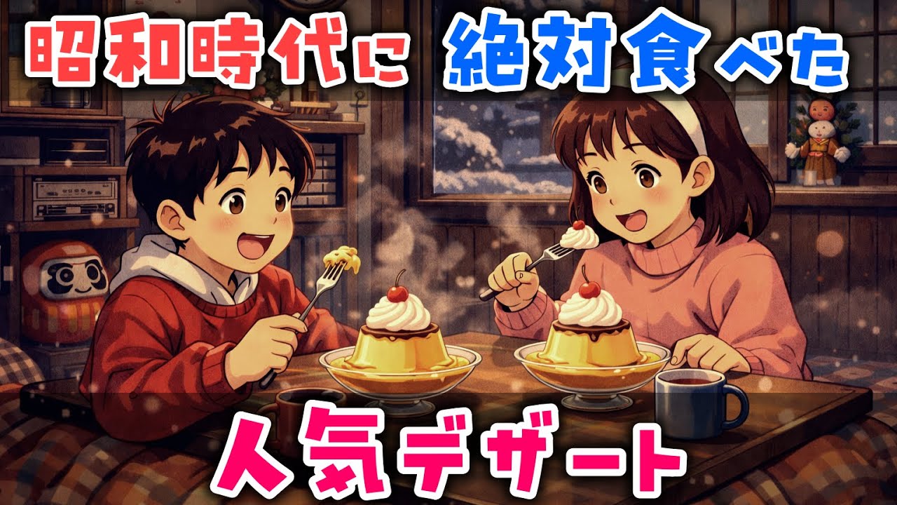 【ゆっくり解説】昭和生まれが大好きだったデザート ５選