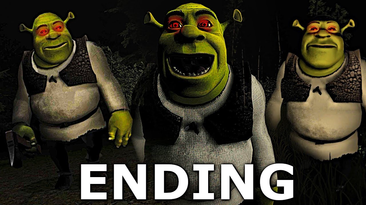 [BEST SHREK HORROR GAME] Shrek In The Woods - Full Walkthrough Gameplay (SHORT HORROR GAME)