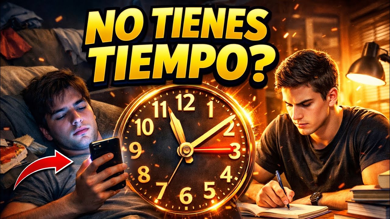 Si dices que NO tienes tiempo para mejorar tu vida, mira esto.