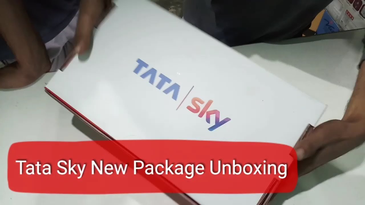 Tata Sky New Package 2019 Unboxing.